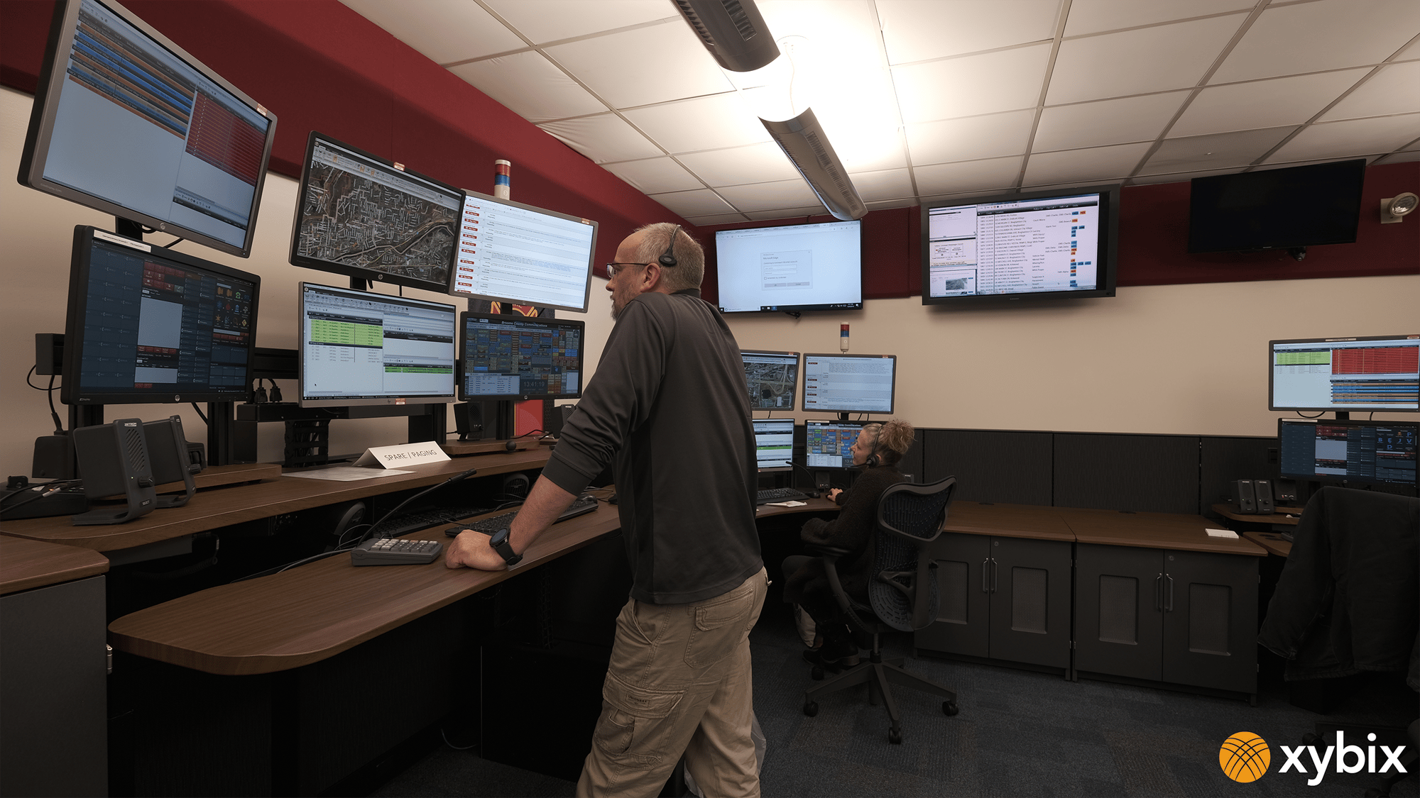 Broome County Emergency Services Photos Xybix Desks for 911 Dispatch